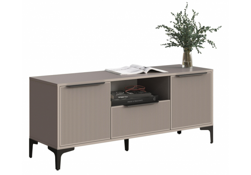 ТВ-тумба Иадама кашемир (135x40,6x56,5). 